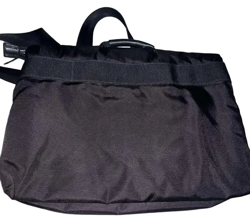 Tumi T-Tech Black Nylon Messenger Crossbody Bag